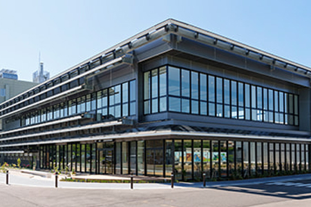 Image of the exterior of Kanazu Murata Manufacturing Clean Energy Park