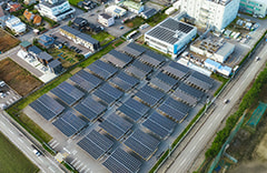 Aerial view of Hakui Murata Manufacturing
