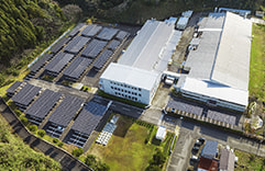 Aerial view of Wakura Murata Manufacturing