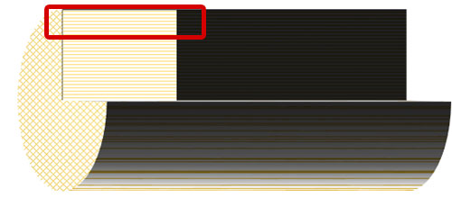 ローターの表面図