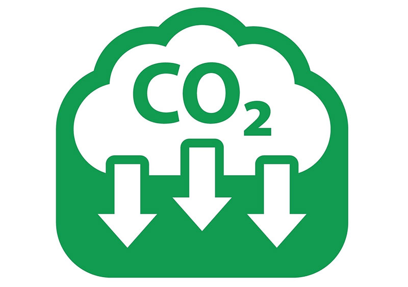 CO2削減のイラスト