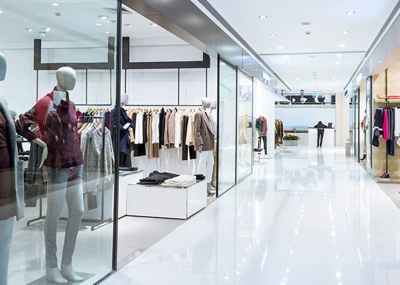 アパレル販売点イメージ