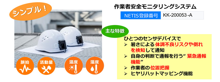 作業者安全モニタリングシステム