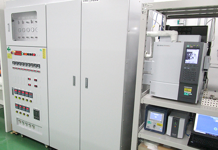 废气分解性能的评估试验设备的图片