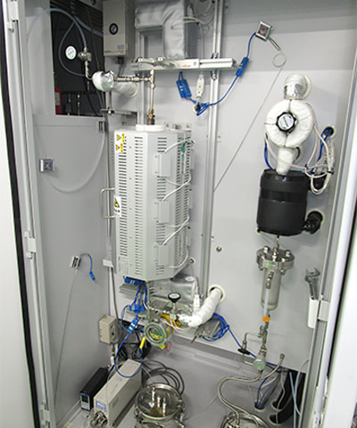 废气分解性能的评估试验设备的图片